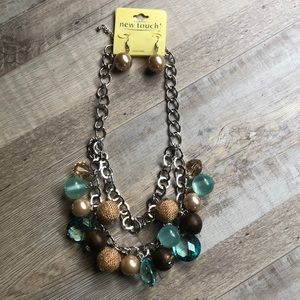 New Earrings and Necklace Set